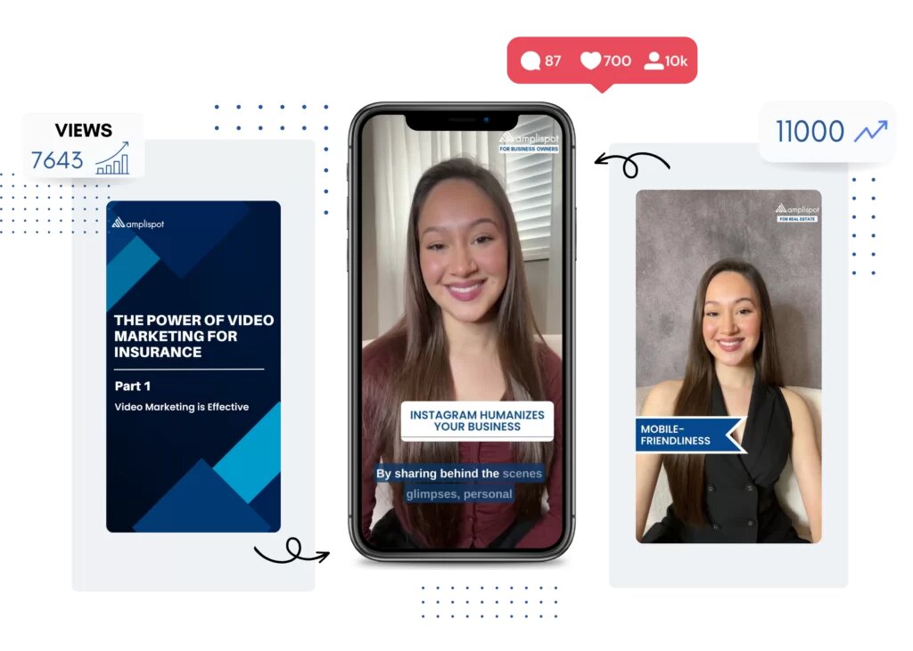 Amplispot video marketing — Reels and TikToks for small business