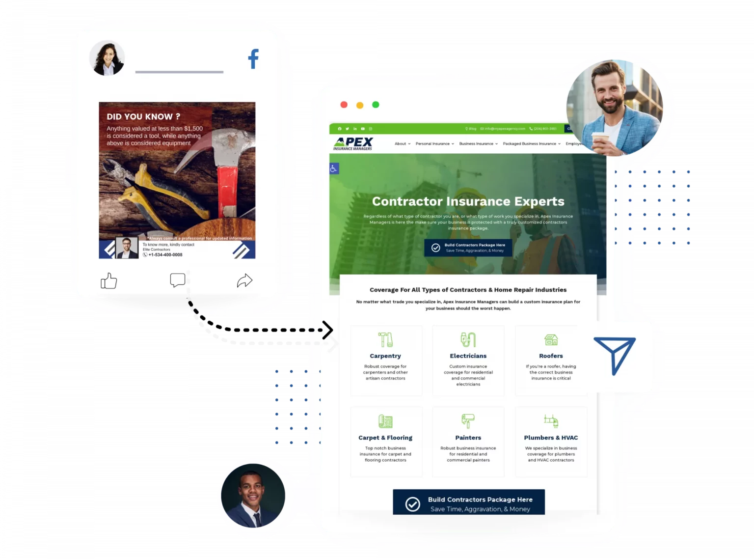 100-Pager Website With Better Features