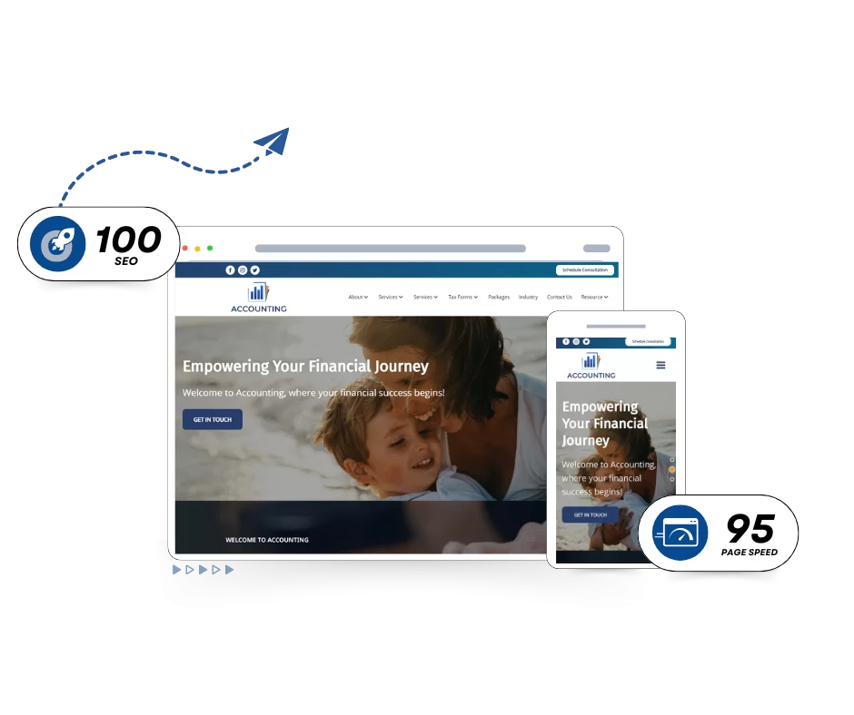 Website with Seo