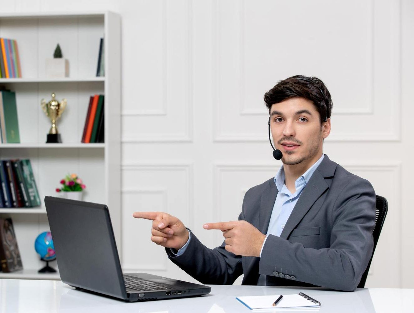new loan officer watching a short AI-powered training video