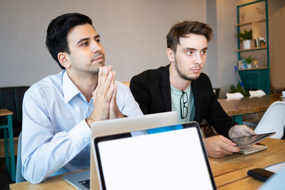 employee uncertain during a real customer moment
