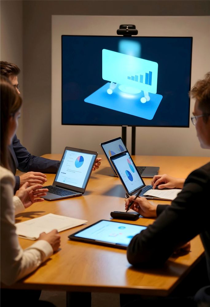centrally managed content workflow from script to reporting