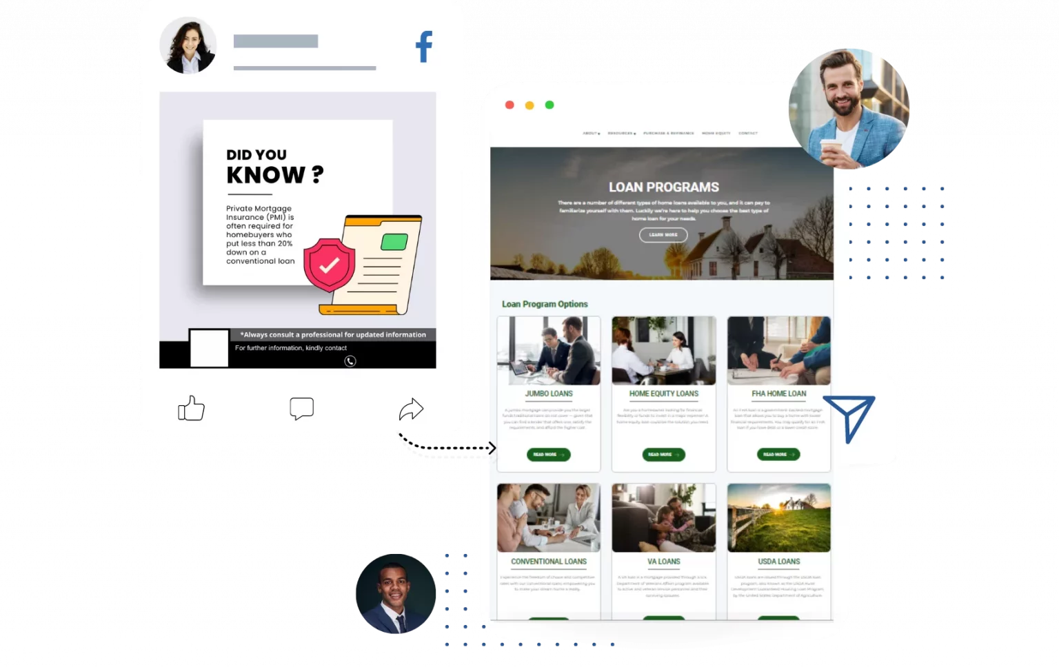 Ads landing page Option 2